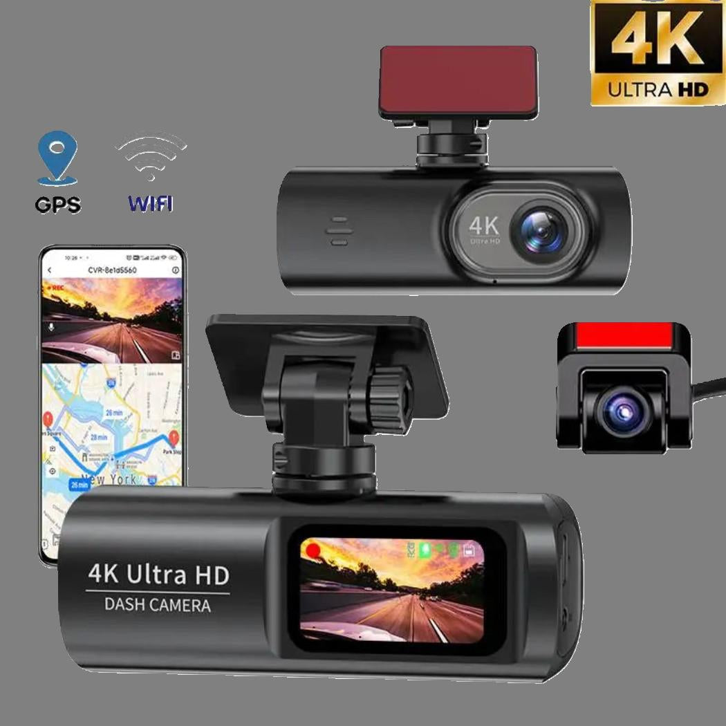 3 Camera Dash Cam For Car Camera 1080P Video Recorder WIFI Car DVR 2lens Front Rear View Camera Night Vision Car Accessories