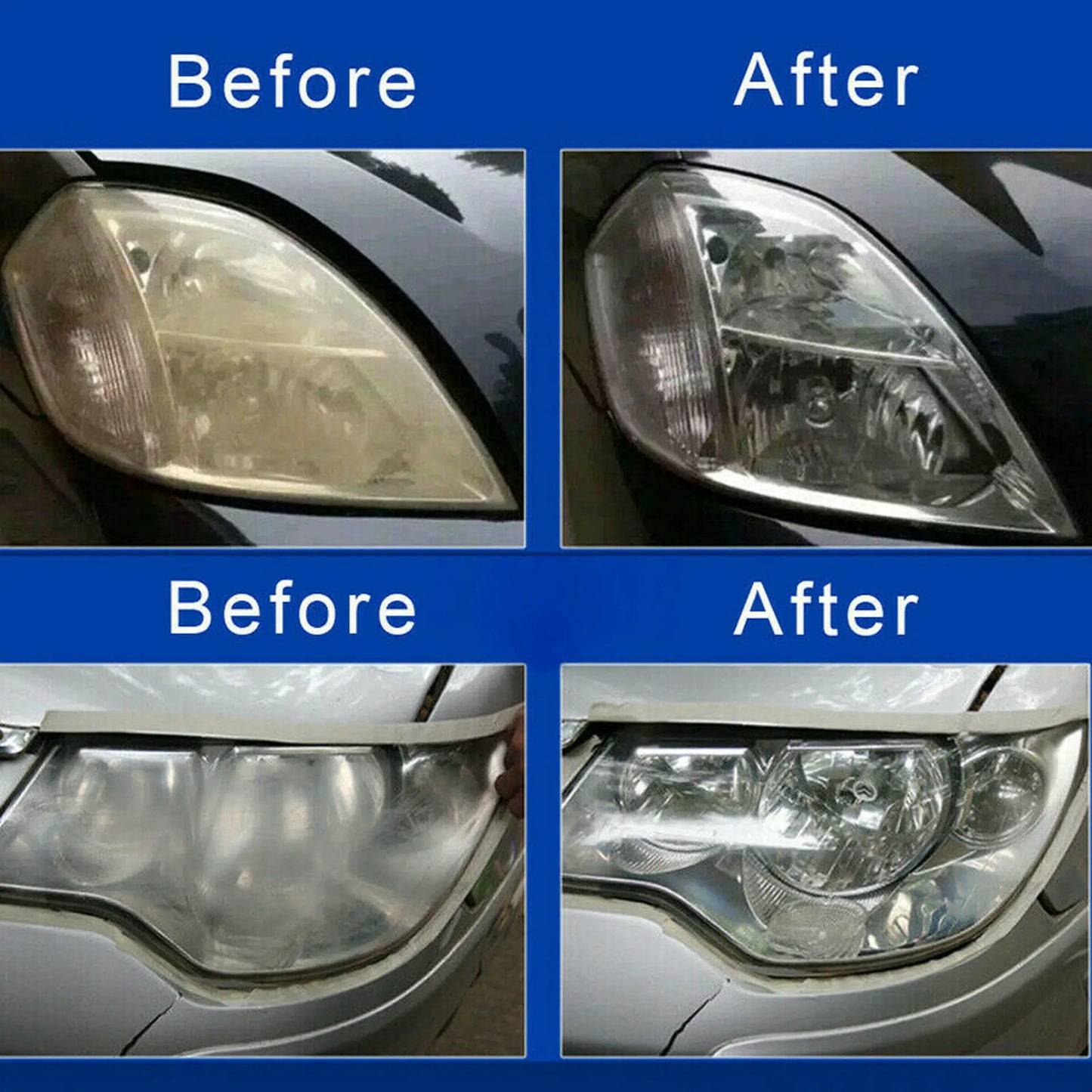 Car Headlight Restoration Polishing Kits Headlamp Repair Kits Car Light Polisher Cleaning Paste Car Paint Care Refurbish Agent
