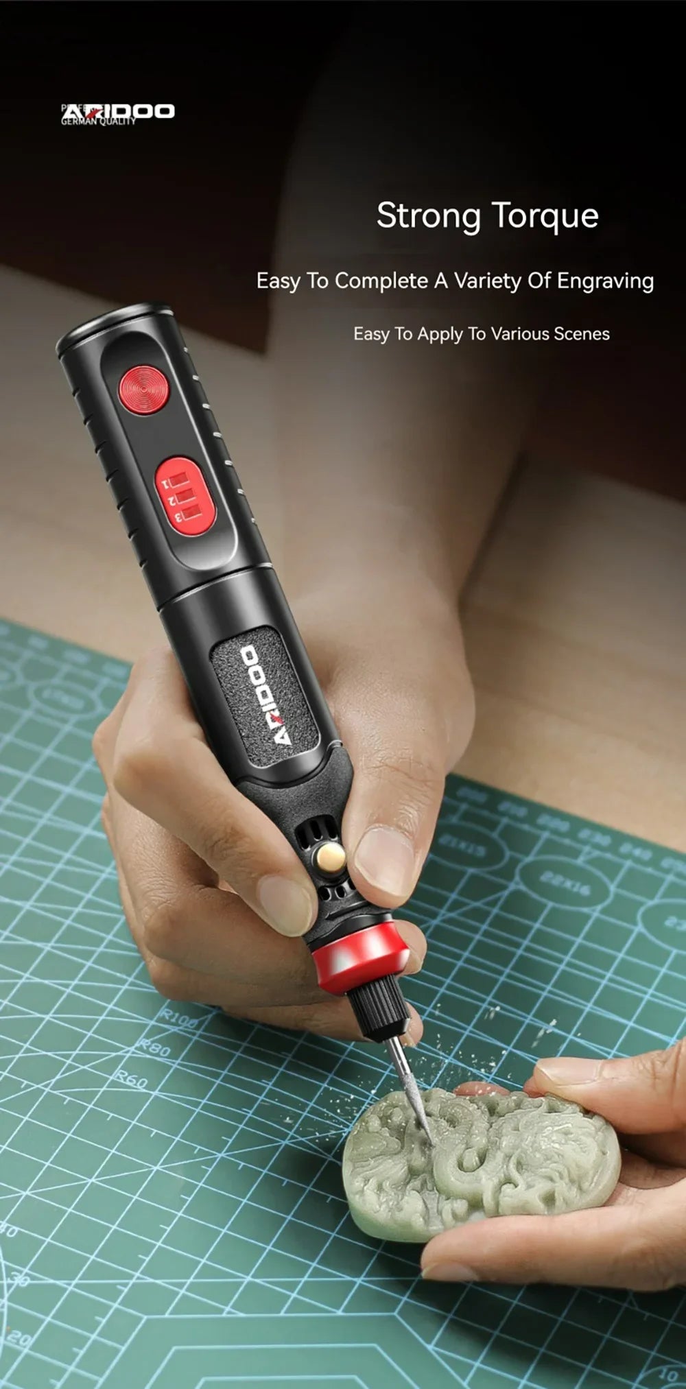 5000-19500r 4.2V Cordless Electric Drill Engraving Machine Rechargeable Drill Tool Micro Rotary Tool Engraver Electric Drill Set