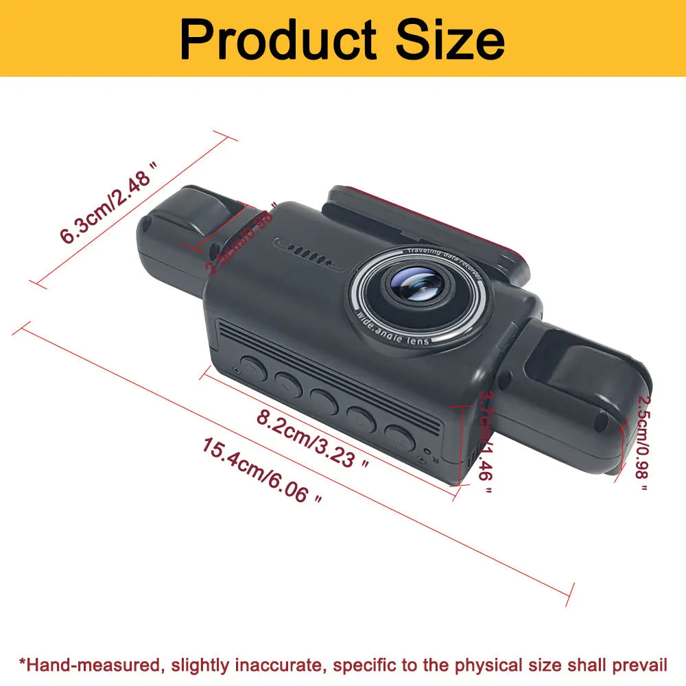 dashcam 4K For Sony 1.6F large aperture Ultra HD Built-in WIFI GPSAuto Record Motion Detection 5G Car DVR Rear Camera