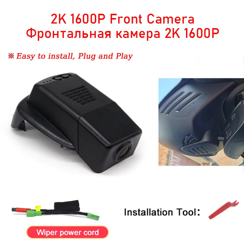 Plug and play Dash Cam For Volvo XC60 S90 V90 2018-2021,Car DVR 4K WiFi Video Recorder Night Camera Auto Parts,Dashcam