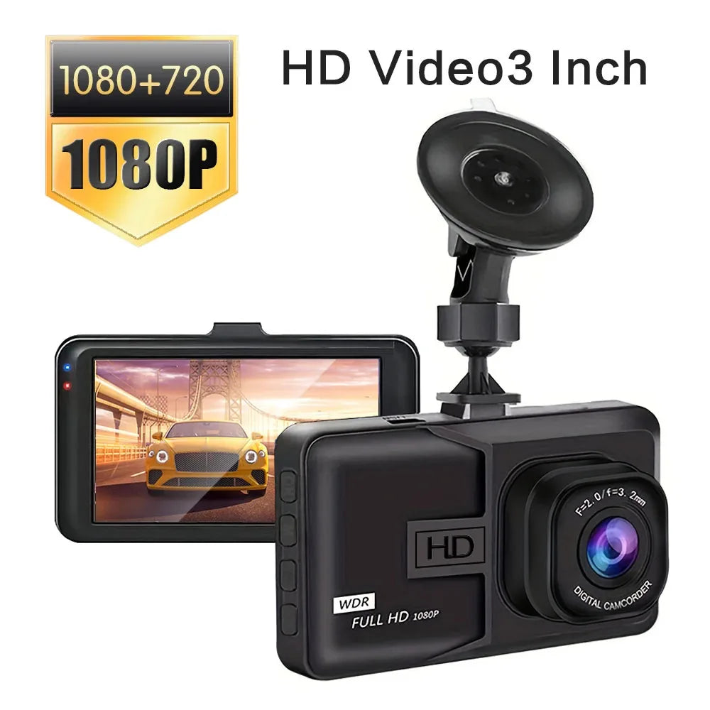 XUSHIDZ Q08PRO Full HD 1080P G-sensor Dual-Channel Dash camera Vehicle Video Recorder Night Vision Car Camera Dashcam DVR Rear