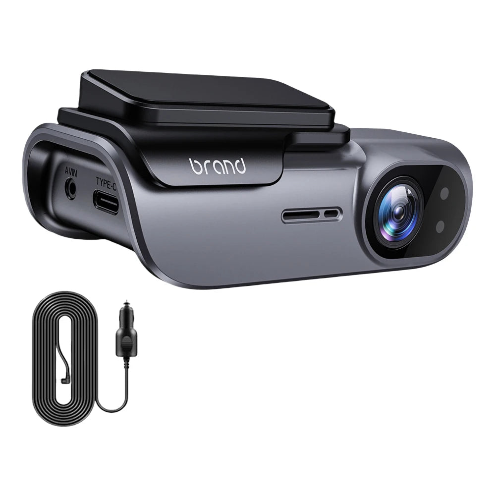 4K Car Dash Camera with GPS Wi-Fi Car DVR UHD Recording Video Recorder 24H Parking Monitor Driving Vehicle Cam Night Vision
