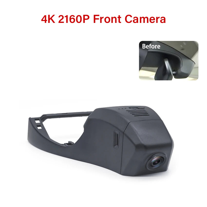 New 4K Wifi Car DVR Video Recorder Plug and Play Dash Cam for Volkswagen