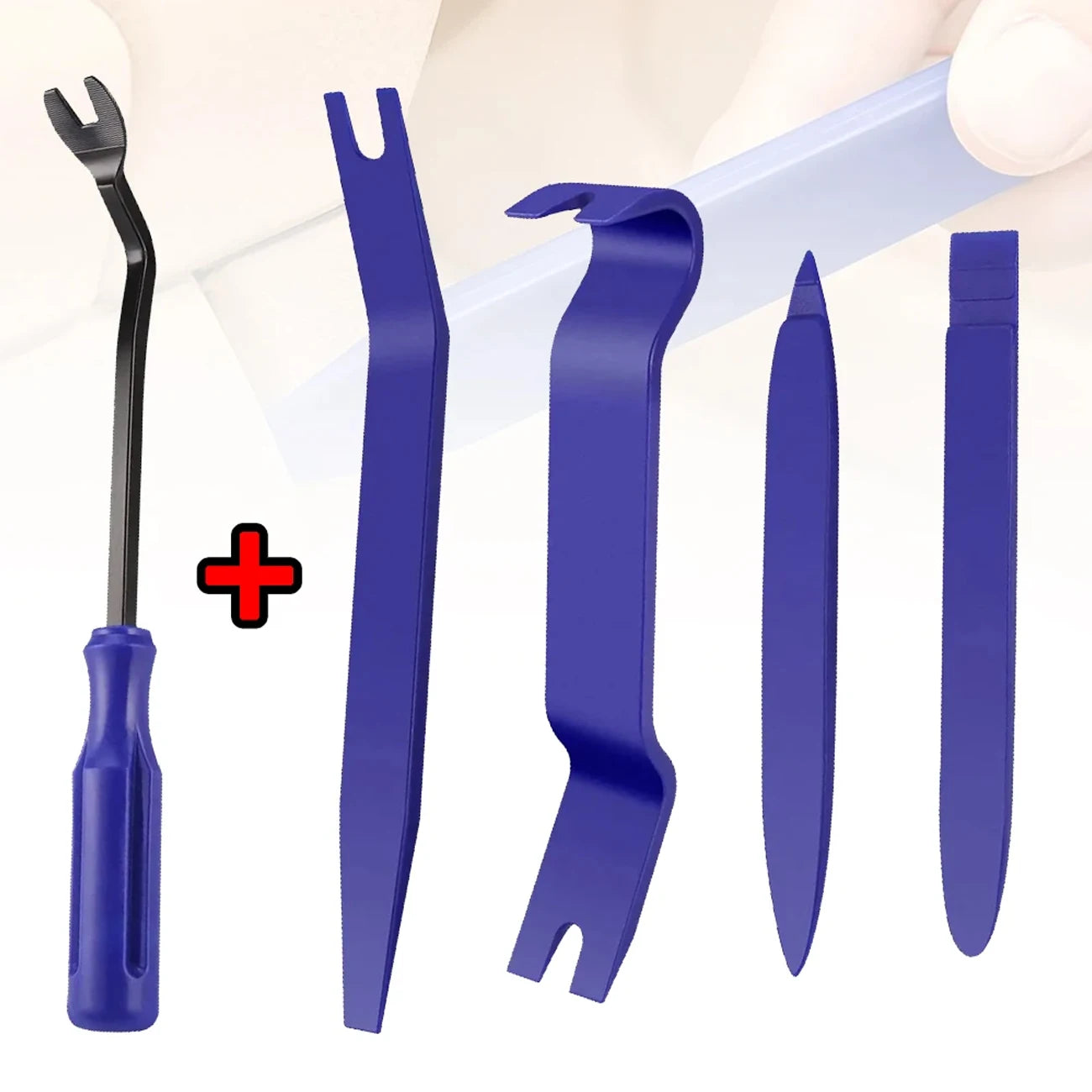 Auto Door Clip Panel Trim Removal Tools Kit Navigation Blades Disassembly Plastic Car Interior Repairing Plastic Pry Hand Tool