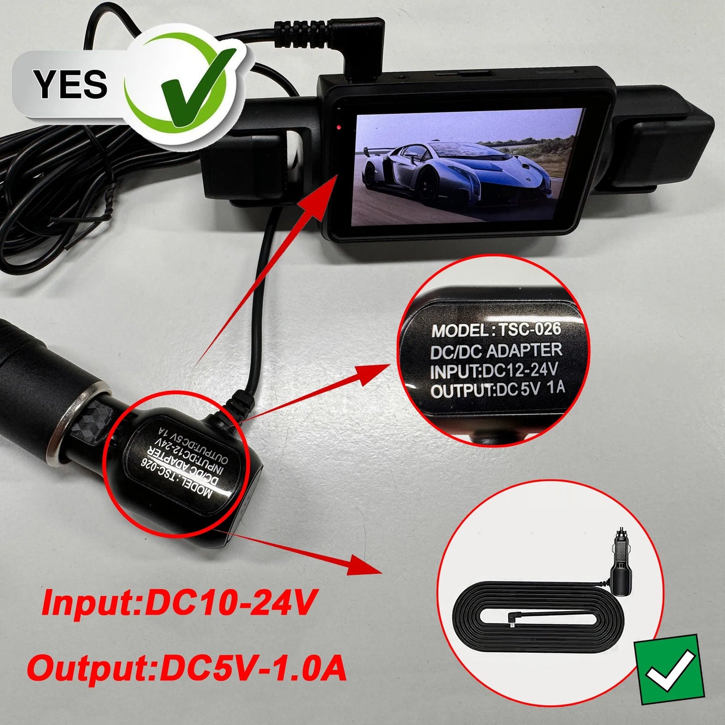 Dash Cam 4 Channel wifi Video Recorder 360° Car Recording Camera Night Vision 24H Parking Monitor Black Box Car Accessories