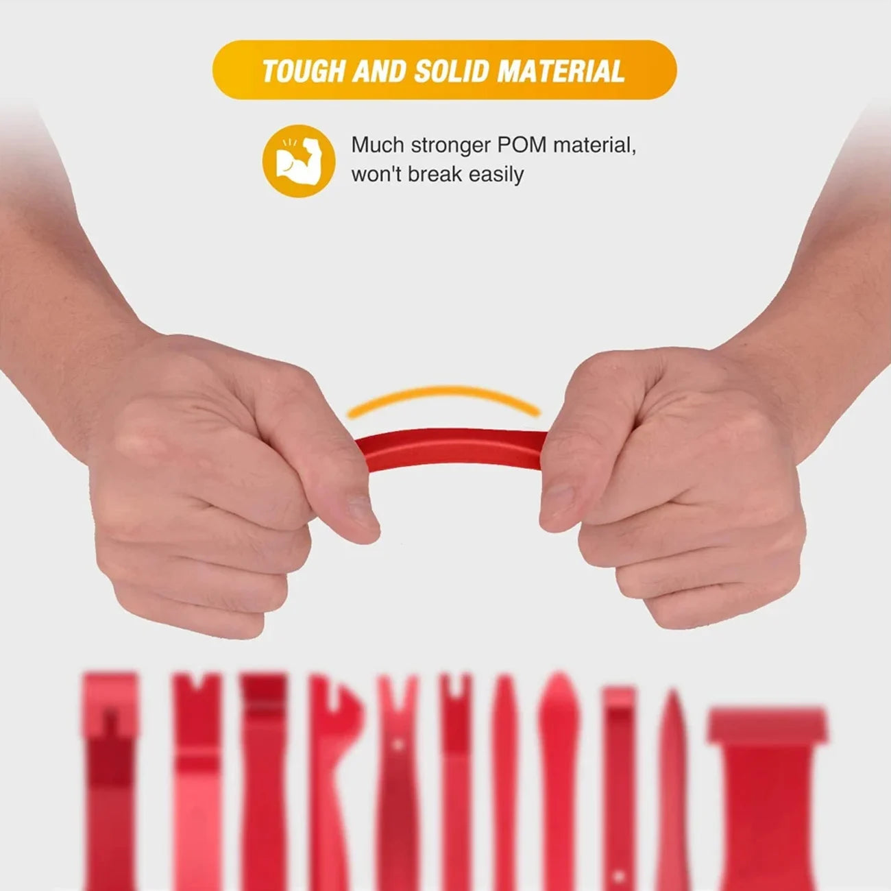 Auto Door Clip Panel Trim Removal Tools Kit Navigation Blades Disassembly Plastic Car Interior Repairing Plastic Pry Hand Tool