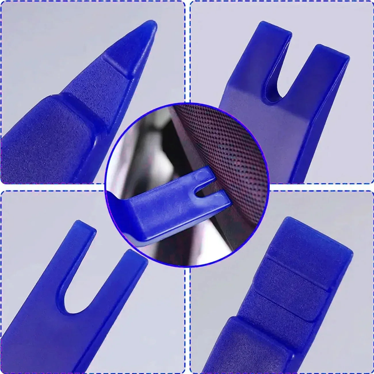 Auto Door Clip Panel Trim Removal Tools Kit Navigation Blades Disassembly Plastic Car Interior Repairing Plastic Pry Hand Tool