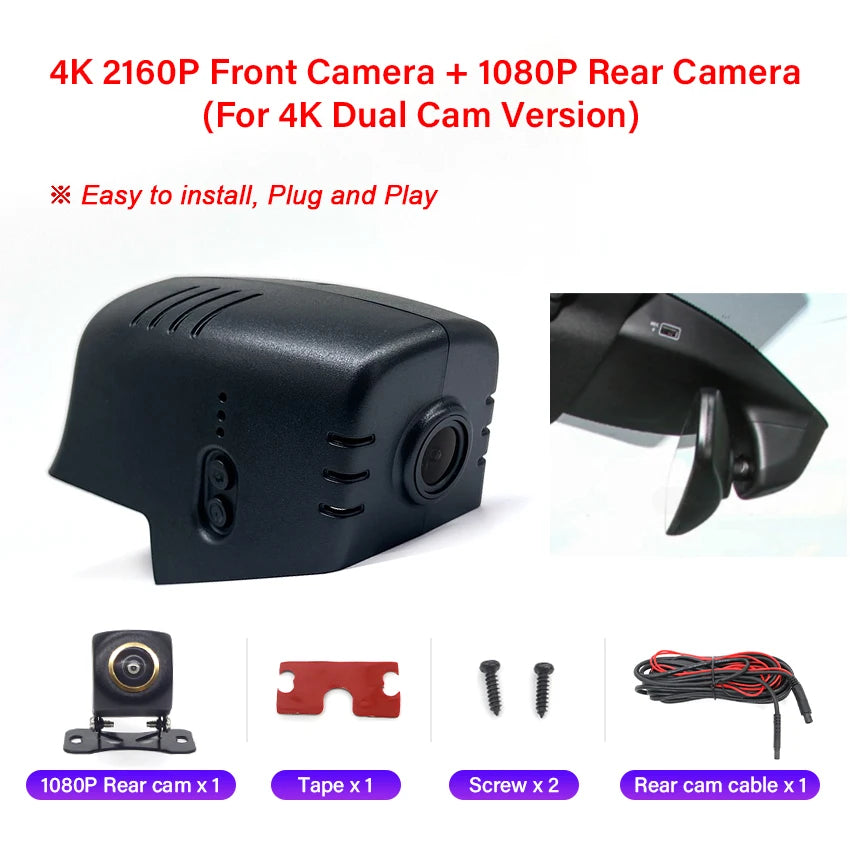 Dash Cam for Car Camera Recorder Dashcam WIFI Car Dvr Recording Devices
