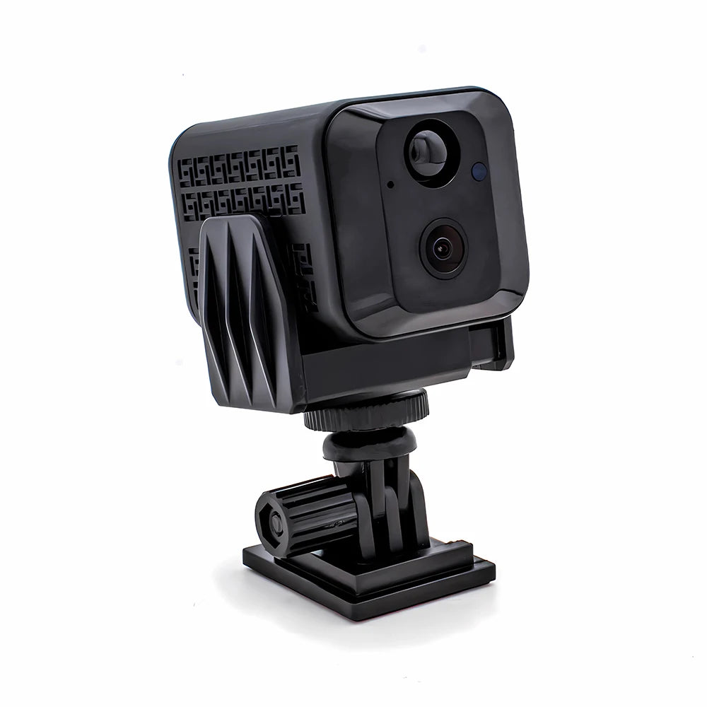 WGWK 4MP Mini Camera WIFI IR Night Vision Human Motion Detection Alarm Surveillance Built-in 3000mAh Battery Security Protection