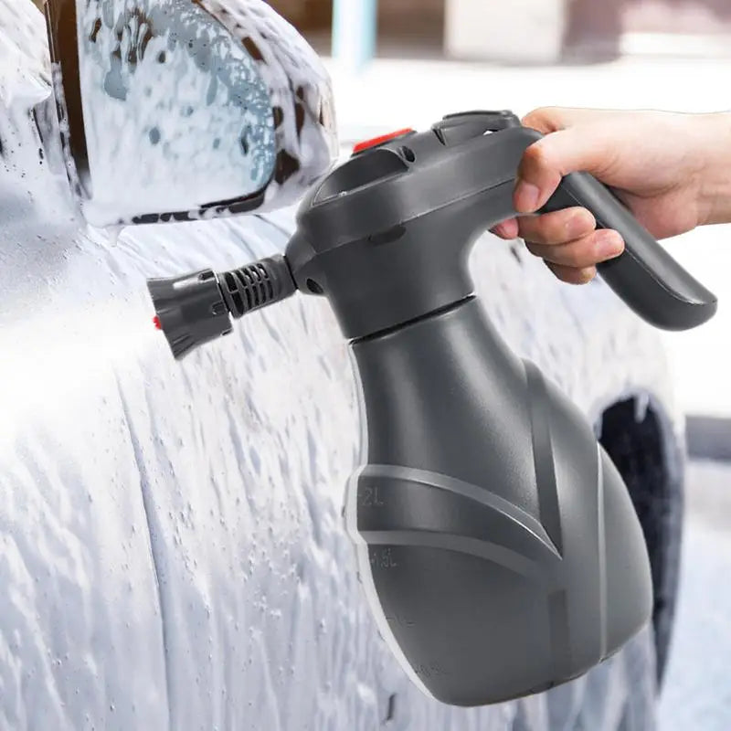 Electric Foam Sprayer Car Wash 2L Pump Sprayer Foam Garden Hose Bottles Car Wash Sprayer Powerful Cordless Car Detailing Sprayer