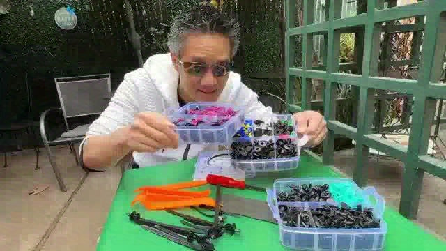 415pcs or 1240pcs Car Accessories - Car Push Retainer Clips & Auto Fasteners Kit - 32 Most Popular Sizes Nylon Bumper Fender Rivets with 10 Cable Ties and Fasteners Remover