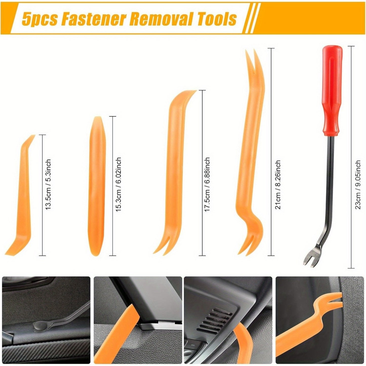 415pcs or 1240pcs Car Accessories - Car Push Retainer Clips & Auto Fasteners Kit - 32 Most Popular Sizes Nylon Bumper Fender Rivets with 10 Cable Ties and Fasteners Remover