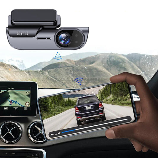 4K Car Dash Camera with GPS Wi-Fi Car DVR UHD Recording Video Recorder 24H Parking Monitor Driving Vehicle Cam Night Vision