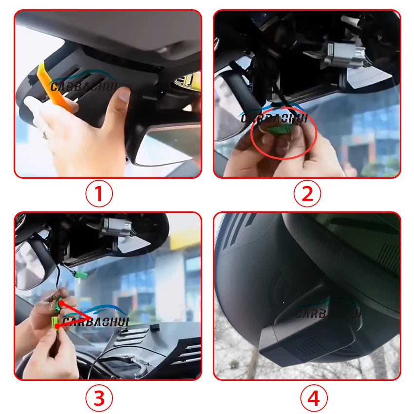 Plug and play Dash Cam For Volvo XC60 S90 V90 2018-2021,Car DVR 4K WiFi Video Recorder Night Camera Auto Parts,Dashcam